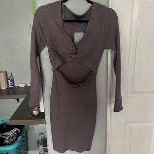 Purple dress